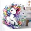 1pc Butterfly & Unicorn Ideas Automatic Umbrella , Portable Compact Umbrella for Men & Women, Valentine's Day Mother's Day Gift.A016