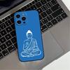 Чехол для телефона с узором B-Buddha Art для iPhone 17,16,15,14,13,12,11 Plus,Pro Max,XS, Мягкий силиконовый черный чехол