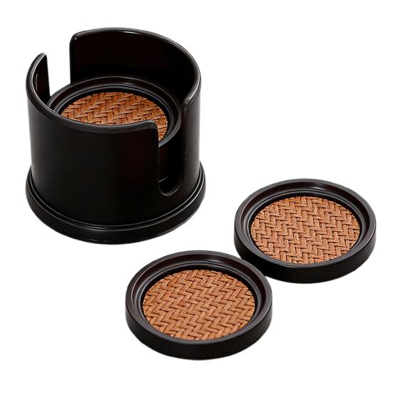 6 шт. Изолированные подставки Теплоизоляционная ротанговая подставка Защита от ожогов Нескользящие Квадратные Подставки для чайных чашек Многофункциональные Подставки для кофейного столика