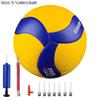 Size 5 Volleyball V300w Mva300 Soft PU Ball Indoor Outdoor Volleyball with Pump Syringe for Adult Children Contest Training