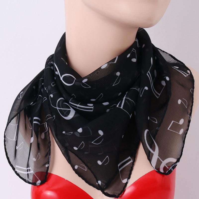 Multi-Season Chiffon Silk Scarf: Versatile 65cm Square for Sun and Neck Protection