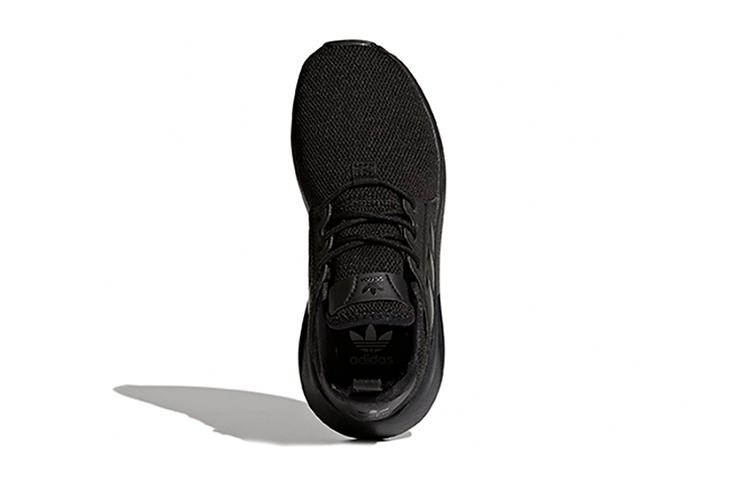 adidas Originals X_PLR Нескользящая Амортизация Низкие Детские Повседневные Кроссовки Черные Дети Возраст 3 7 Лет BY9886