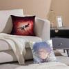 Game Honkai Star RailCool Cushion Cover Pillowcase Short Plush Invisible zipper Room Sofa Cushion Cover