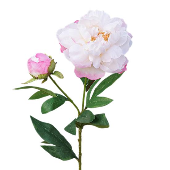 Реалистичные искусственные цветы пионы с двумя головками для свадеб — легкий уход, не выцветает