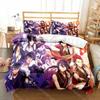 3D Аниме Рок-группа Ensemble Stars Всесезонный Полуторный Комплект Постельного Белья 3 Предмета Комплект Одеяла Пододеяльник Двуспальный Кинг Чехол для Одеяла
