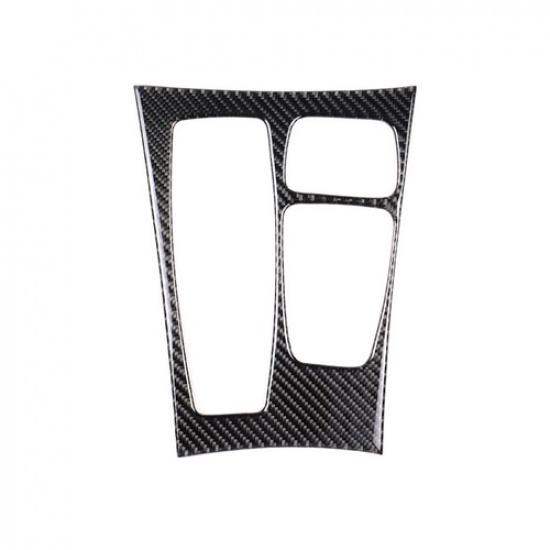 Auto Carbon Fiber Gear Shift Panel Cover For BMW X5 E70 X6 E71 Low Match 2008-13