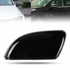 Black Car Left Rearview Mirror Housing Shell Cover Gloss Black Decor Cap