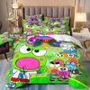 Cartoon Children'S Animation Bedding Three-Piece Set 3D Digital Printing Quilt Cover
