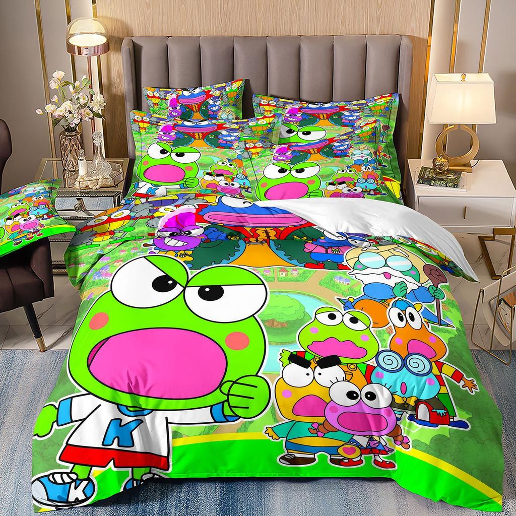 Cartoon Children'S Animation Bedding Three-Piece Set 3D Digital Printing Quilt Cover