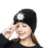 Upgraded LED Lighted Beanie Hat Rechargeable for Men and Women Adjustable Brightness Headlamp Winter Knit Hat
