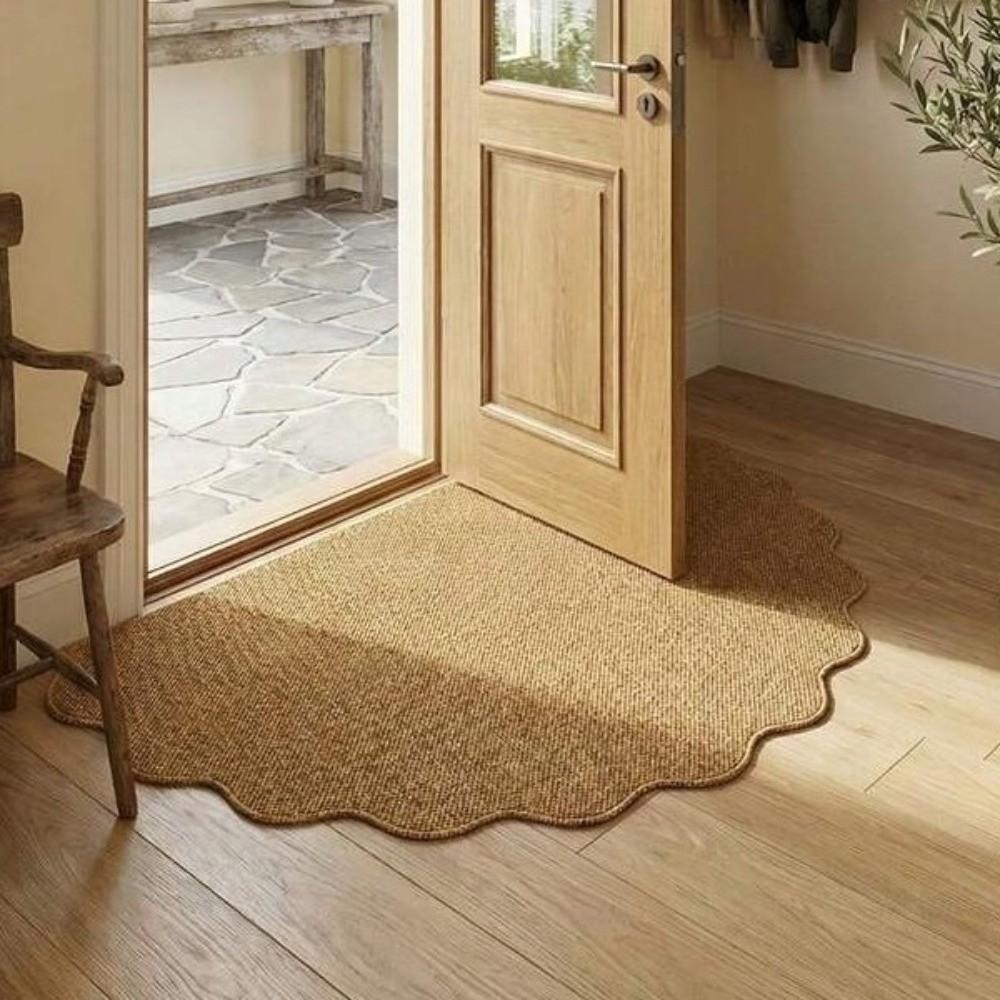 Non-Slip Front Door Mat Irregular Welcome Mat Modern Home Decor Entrance Door Mat  Outside Entrance