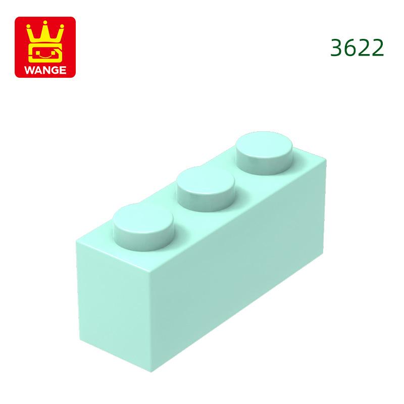 Нетоксичный 85 шт./лот 3622 1x3 точки Строительный блок Moc Классические аксессуары Совместим с Кирпич Детские игрушки Подарочная коробка