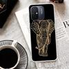 Слон Мандала Ацтекский Чехол Для Xiaomi Redmi 13 13C 14C 12 12C 10 10C 9 9C 9T 9A Чехол для Телефона 10A 8A 8 7A 7 6A 6 K80 K70 K60 K20
