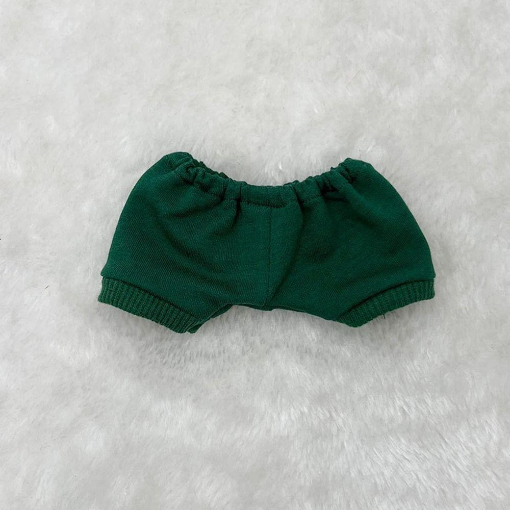 Handmade Doll Shorts Multicolors Casual Wear Doll Clothes for 1/11 1/12 OB11 Dolls 10cm Cotton Doll