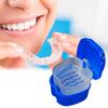 Detachable PP Denture Bath Box Food-grade Space Saving Dental False Teeth Case Oral Supplies