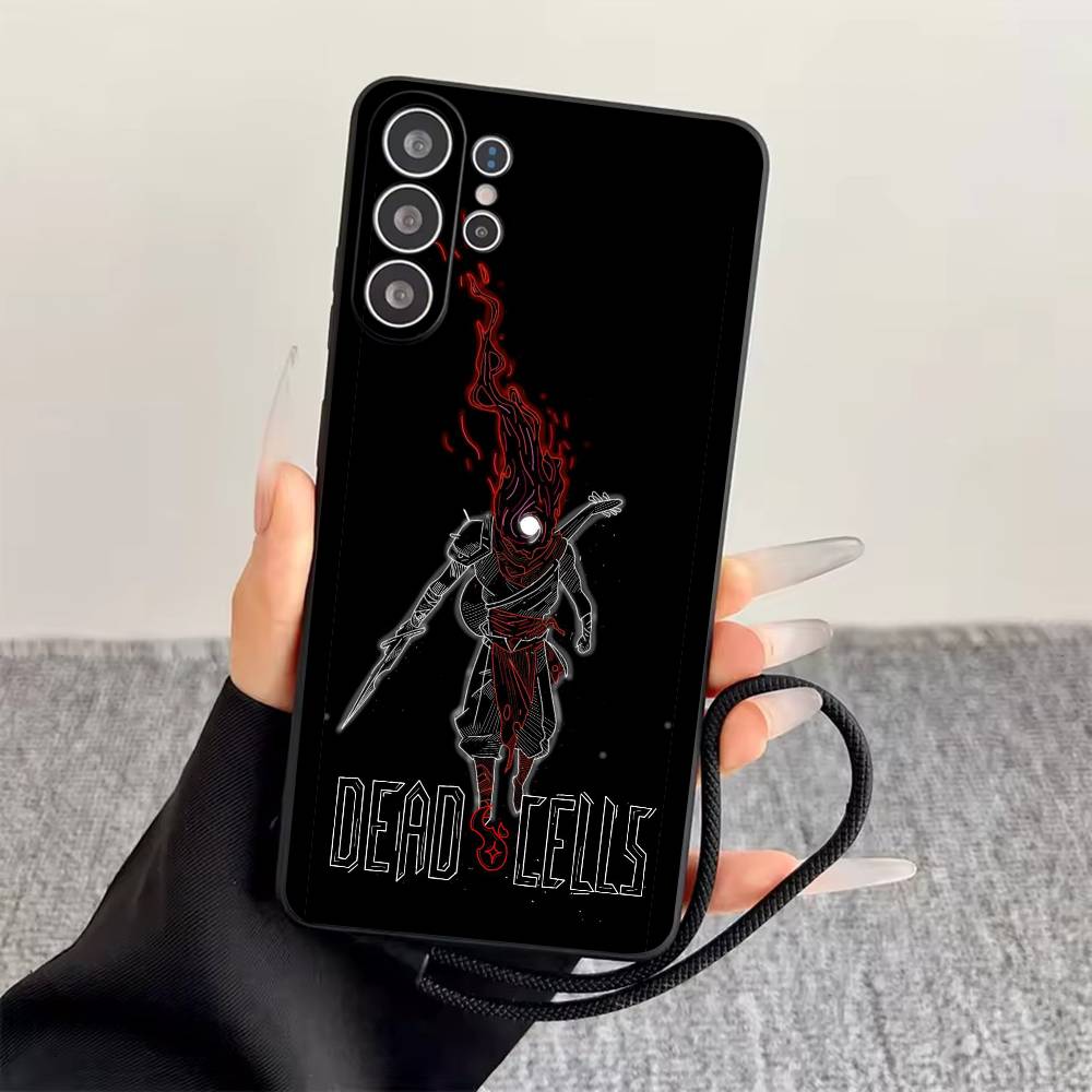 D-Dead Cells Чехол для телефона Черный Силиконовый Мягкий Для Samsung S25,S24,S21,S22,S23,S30,Ultra,S20,Plus,Fe,Lite