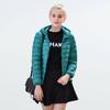 Feather Women's Clothing 2024 Autumn and Winter New Light and Thin Down Jacket Women's Hood Wear Thin Large Size Jacket