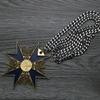 Медаль Черного Орла, Медаль Синего Рыцаря, Ожерелье, Кулон, Памятная Медаль, Реквизит для Фильмов и Телевидения