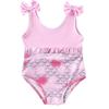 2025 Girls' Ruffle Fish Scale Mermaid Swimsuit - Cute Little Princess Style Swimwear