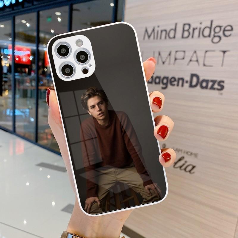 Cole Sprouse Cool Phone Case For IPhone 14 13 12 11 Pro Max X XR XS 8 7 Plus Liquid Glass Color Phone Cover