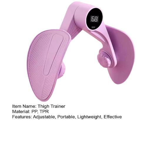 Тренажер для тазового дна, регулируемый, нескользящий, вращающийся на 360 градусов, тренажер для бедер, тренажер для мышц внутренней ноги, оборудование для фитнеса