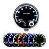 7 Led Colors Background Light 3.75'' Car Universal Black Tachometer Gauge Blue Inter Shift Light
