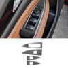 Carbon Fiber Door Window Lift Control Switch Panel Cover Trim Sticker For Buick Regal 2017- Interior