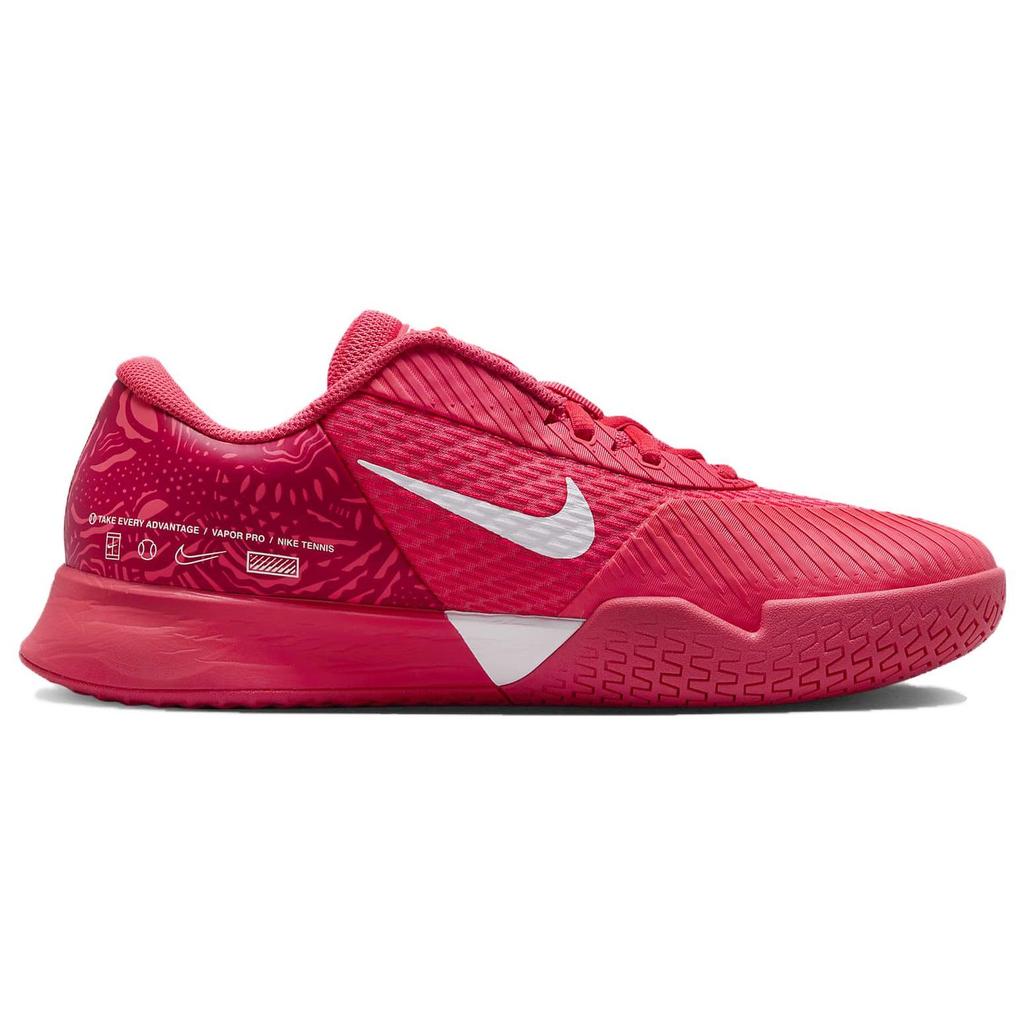 Nike Court Air Zoom Vapor 11 HC Ember Glow Мужские кроссовки Red White Noble-Red DR6191-800