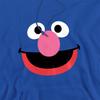 Sesame Street Unisex Adult Grover Face Hoodie