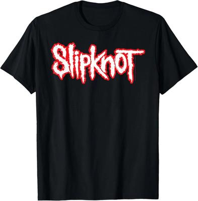 Официальная базовая футболка с коротким рукавом с логотипом Slipknot