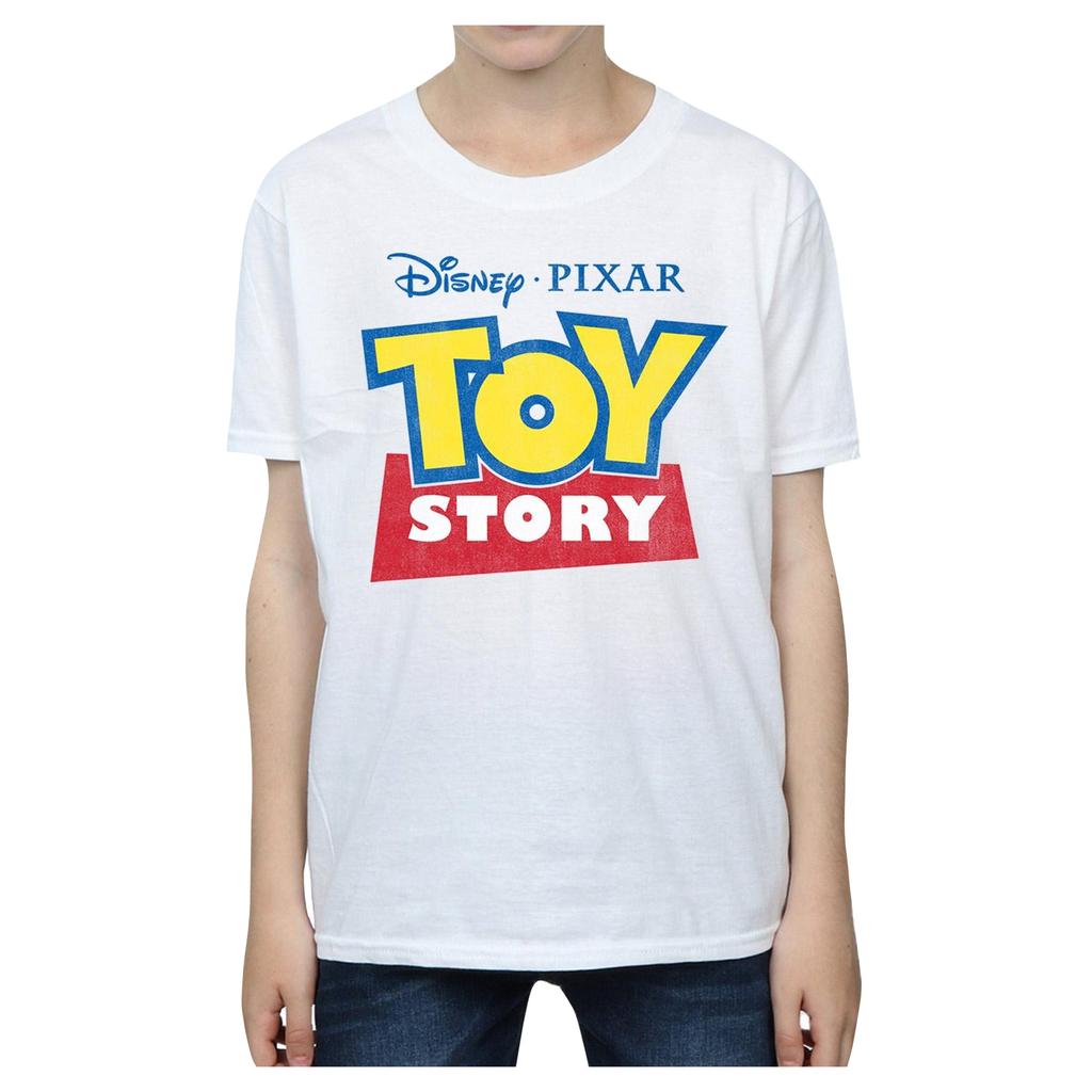 Toy Story Boys Logo Cotton T-Shirt