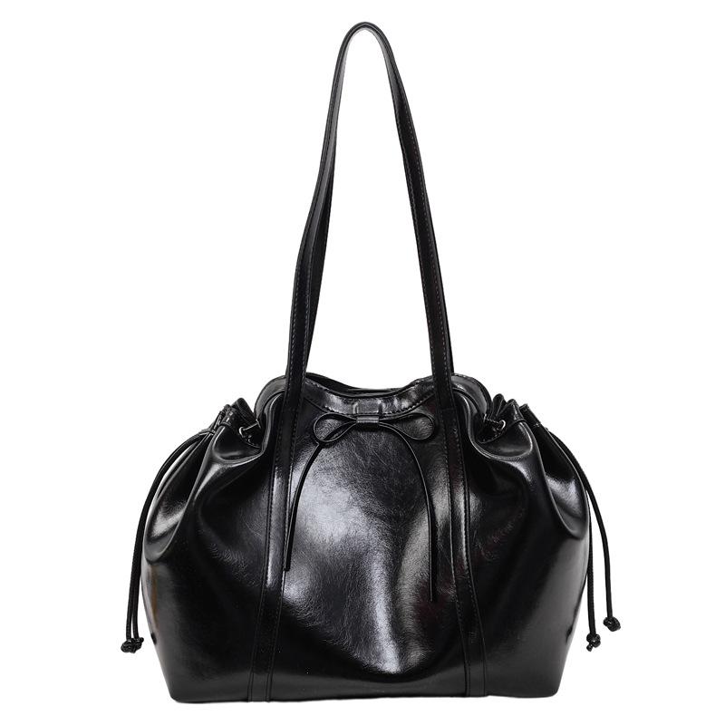 Korean Light Luxury Simple New Style Bag Women'S New Casual Versatile Large Capacity Shoulder Hand Carry Tote Bag