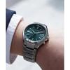 [Citizen] Watch CB1160-55W Radio Watch 100m Waterproof World Time [Citizen] Collection Men's Silver Dark Green