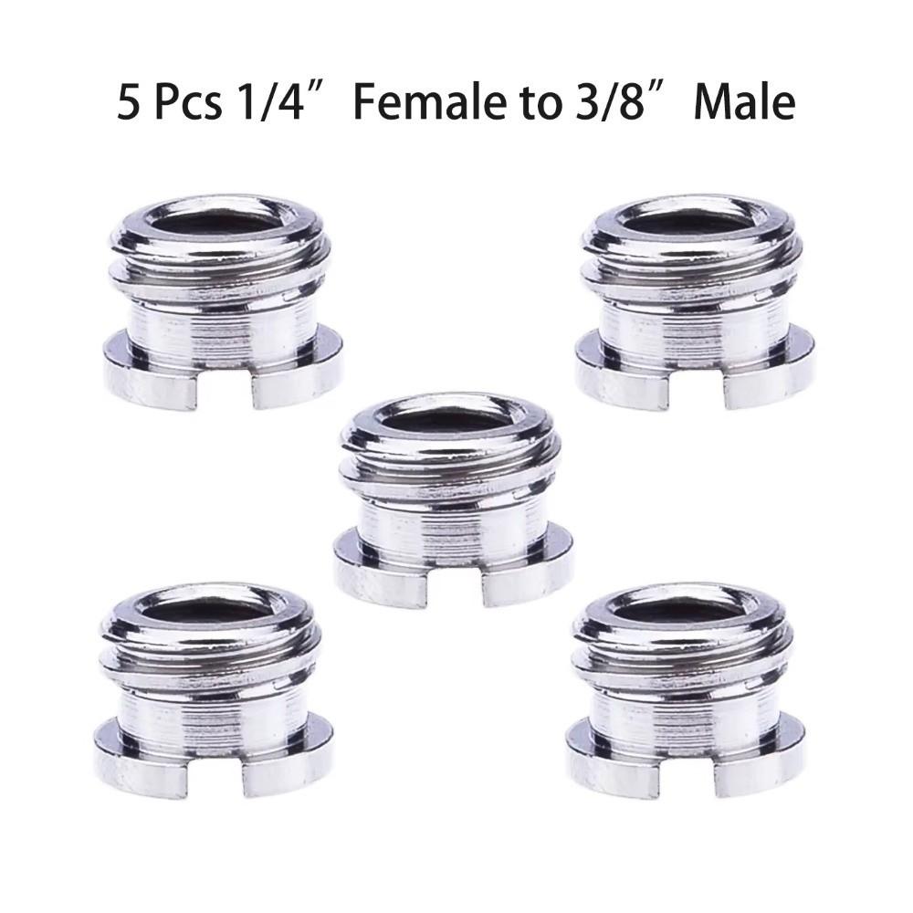 Male To Female Mount Screw Kit 1/4" to 3/8" Screw Convert Adapter Camera Screw Nut Set Monopod