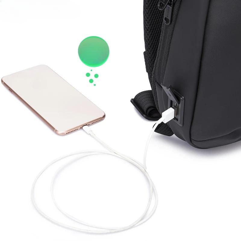 Новая противоугонная многофункциональная сумка через плечо, наплечные сумки-мессенджеры, мужская водонепроницаемая сумка на грудь для коротких поездок для мужчин