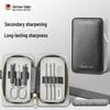 High-Grade 7-Piece Stainless Steel Nail Clipper & Manicure Tool Set with Ear Pick & Nail Scissors