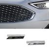 hbzh3 Metal 3D Race Flag Front Grille Sticker Car Rear Trunk Body Emblem Badge for Seat Leon 300 Altea Ibiza Toledo Cordoba cupra