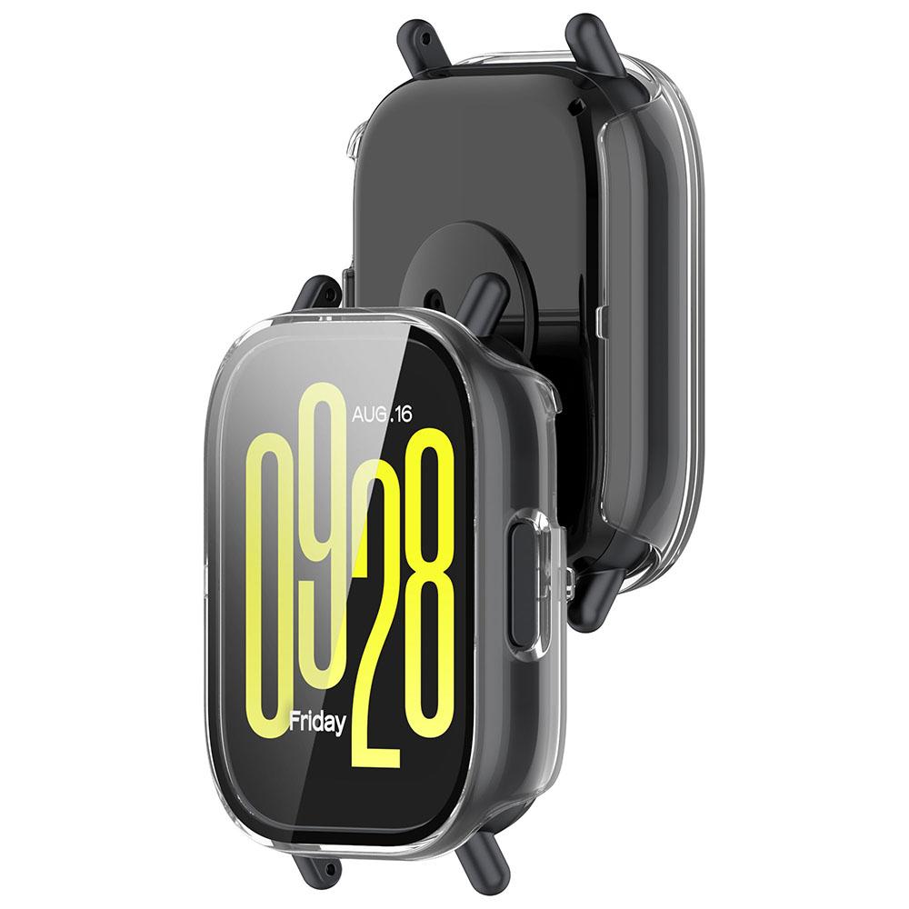 Защитный чехол для ПК + Стекло для Redmi Watch 5 Lite / Active Полностью закрывающий бампер Защита от царапин + Защитная пленка для экрана Аксессуары