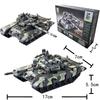 1/48 Russian T-90 Main Battle Tank Model Creative Military Series Building Blocks Decor Assembled Toys For Boys Christams Gifts