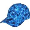 Светящаяся синяя волна энергии Графическая Бейсболка Бейсболка Snapback Кепки Регулируемая Кепка Тракер для Мужчин Женщин