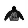 2026 Skull Print 3D Long Sleeve Sweatshirt Teens Casual Loose Fit
