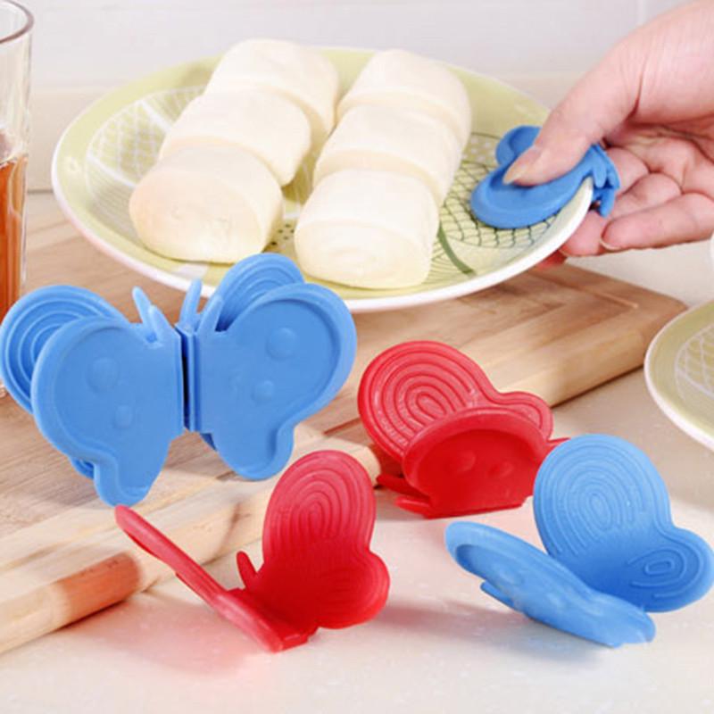 Модная кухонная бабочка Cool защитные поверхности для инструментов кухонная силиконовая изоляция домашний магнит духовка утолщение защитная доска