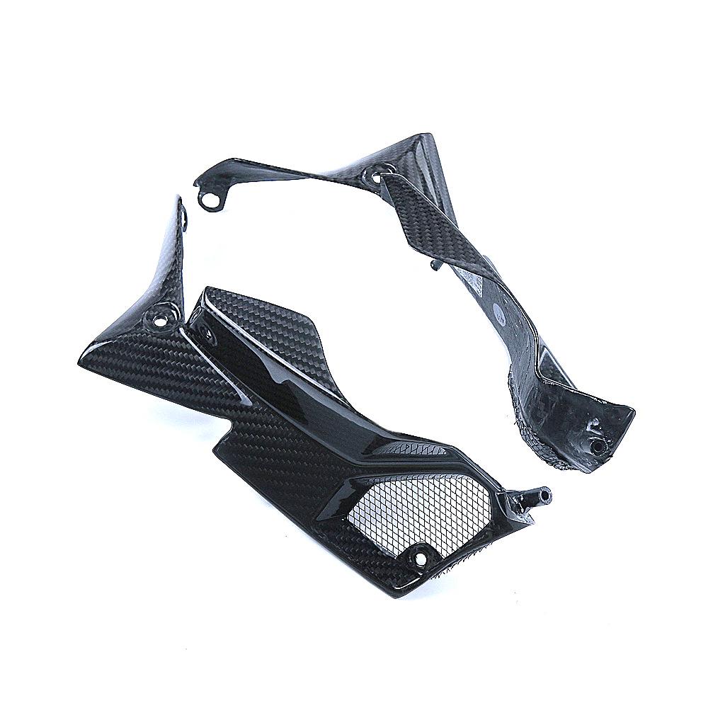 Kawasaki Z1000 Carbon Fiber Air Intake Grille Side Panel
