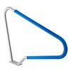 Pool Rail, 122 x 91.5 cm Pool Handrail, 100kg Load Capacity Heavy Duty 304 Stainless Steel Swimming Handrail, Detachable Nonslip Sleeve, Rich