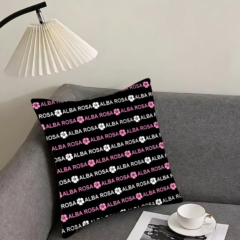AALBAR ROSAS Brand Cushion Cover Pillowcase Ultra Soft Skin Friendly Fabric Cloud Like Comfort  Concealed Zipper