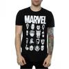 Marvel Comics Mens Head Cotton T-Shirt