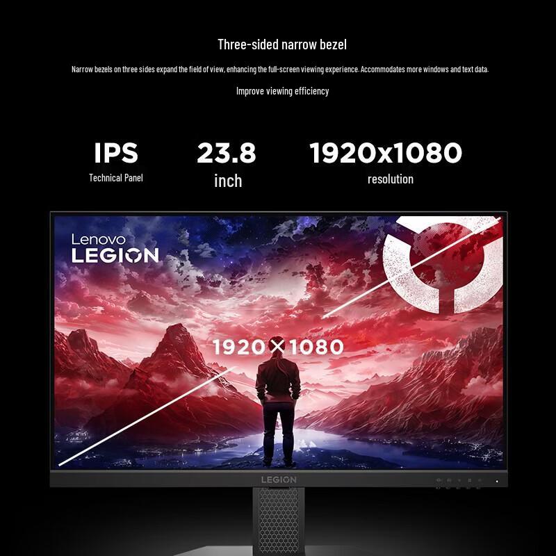 Lenovo Legion 24-10 23.8-inch 240Hz IPS Gaming Monitor CN plug (adapter included)