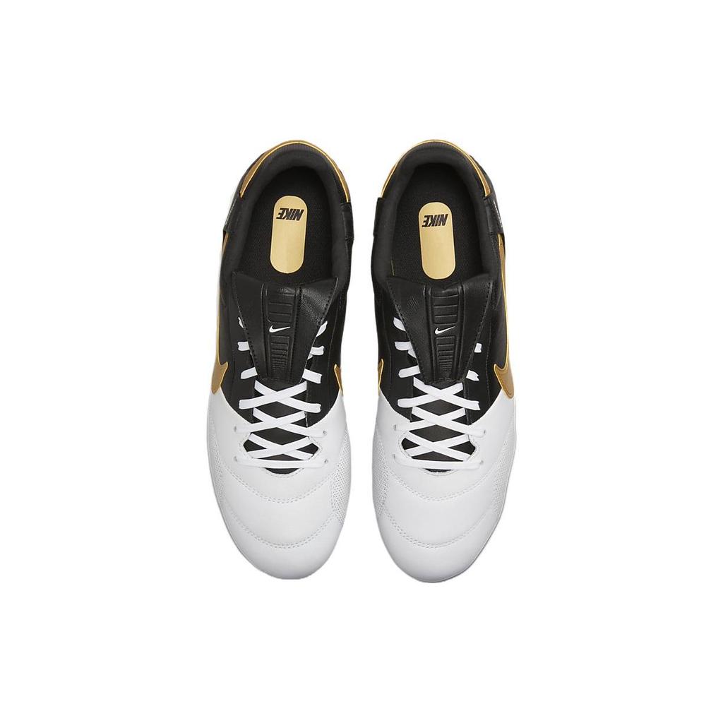 Nike Мужские кроссовки Premier 3 FG Clash Pack Черный Белый Металлик-Золото AT5889-174