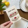 Oval Floral Embroidered Hairpin Set Cute Children's Hair Accessories  Kids