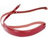 Laficaro Adjustable Genuine Italian Leather Camera Strap for DSLR and Mirrorless for Men and Women Cameras, Red,